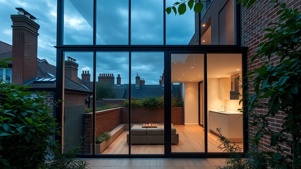 Glass Extension Walls Catford