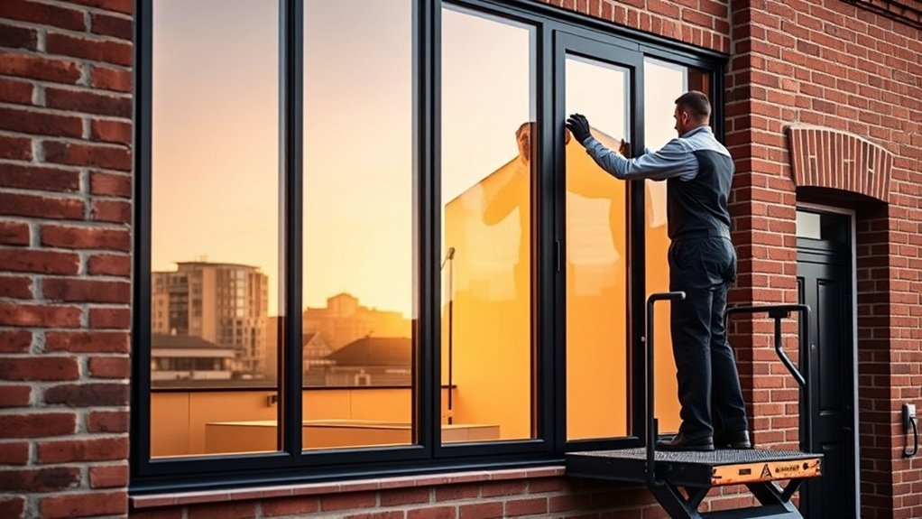 Glazier in Sandhurst Road