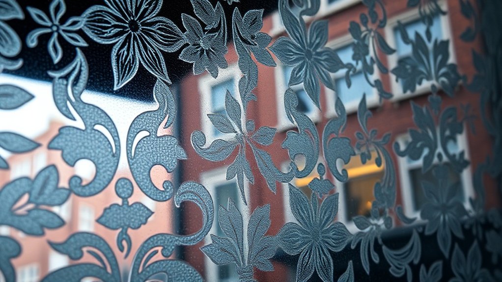 Patterned Decorative Glass Catford