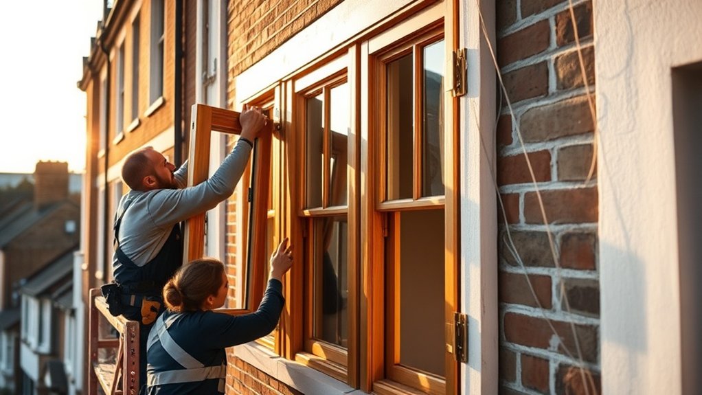 Wooden Window Installation Catford